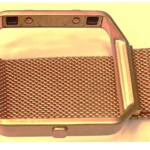Milanese Mesh FITBIT BLAZE Bracelet Copper Tone Stainless Steel Watch Band NEW - Picture 6 of 7